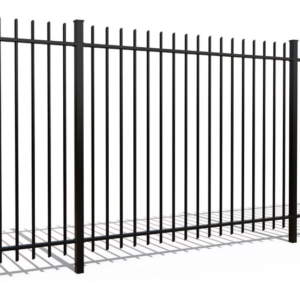 Spijlen hekwerk doorlopend