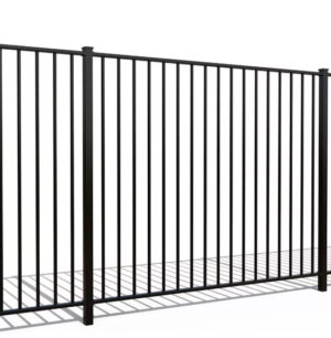 Spijlen hekwerk glad