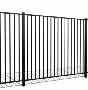 Spijlen hekwerk glad