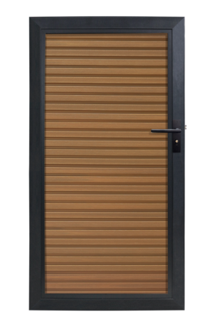 Composiet Tuindeur Rhombus Teak (kopie)