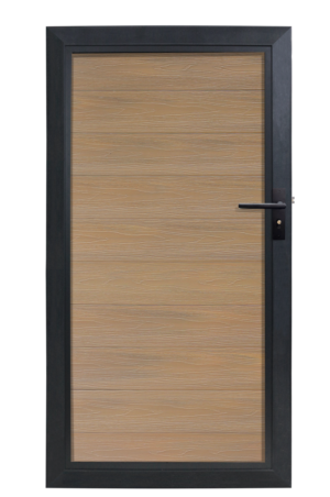 Composiet Tuindeur Teak