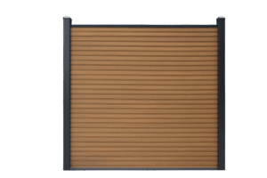 Composiet schutting Rhombus Eiken