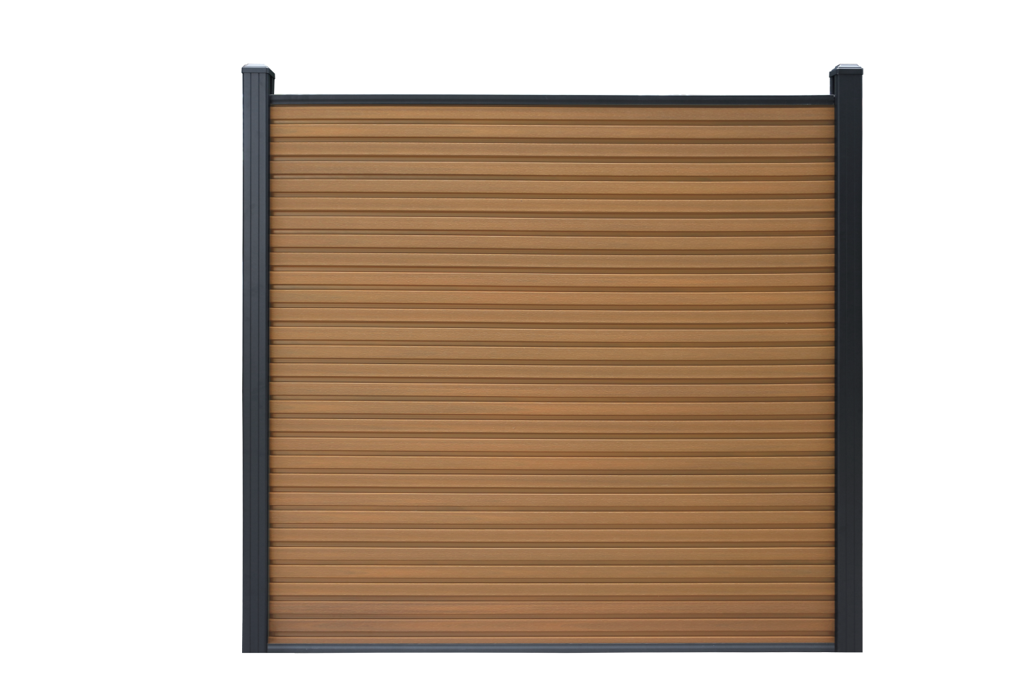Composiet schutting Rhombus Eiken