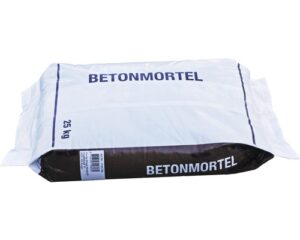 Zak betonmortel