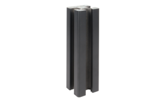 Aluminium composiet schutting paal compleet