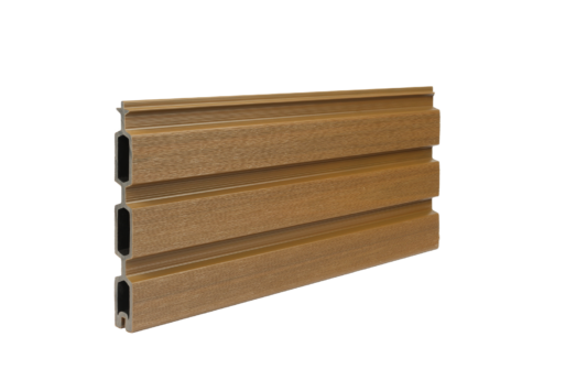 Composiet schutting Rhombus teak - Afbeelding 10