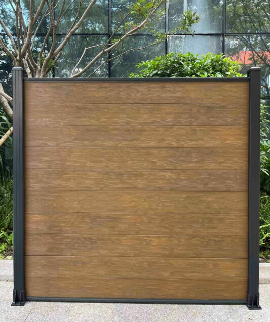 Composiet schutting teak - Afbeelding 3