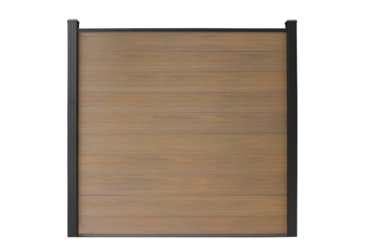 Composiet schutting teak