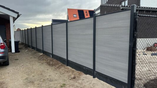 Composiet schutting Grijs - Afbeelding 2