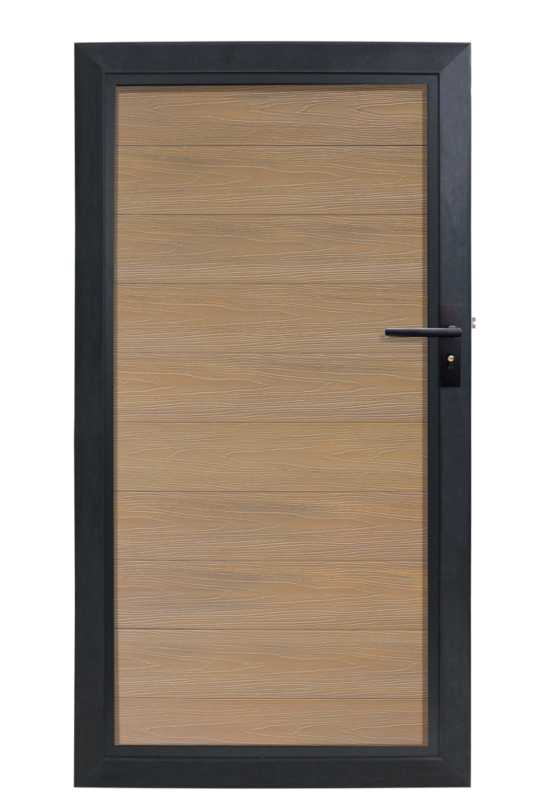 Composiet Tuindeur Teak