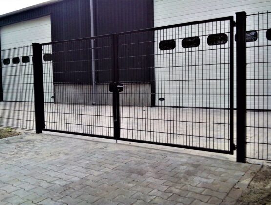 dubbele dubbelstaafmat poort hoog