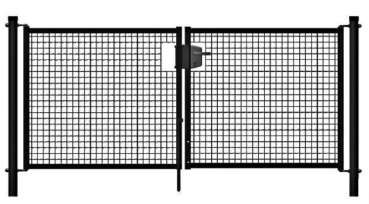 Dubbele tuinpoort