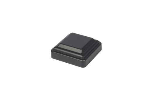 Aluminium composiet schutting paal compleet - Afbeelding 2